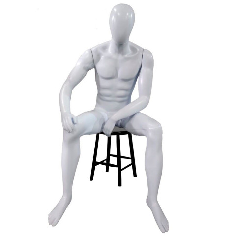 Manequim Masculino Sentado